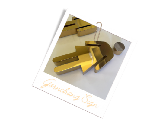 รับออกแบบทำป้ายโลหะ หาดใหญ่